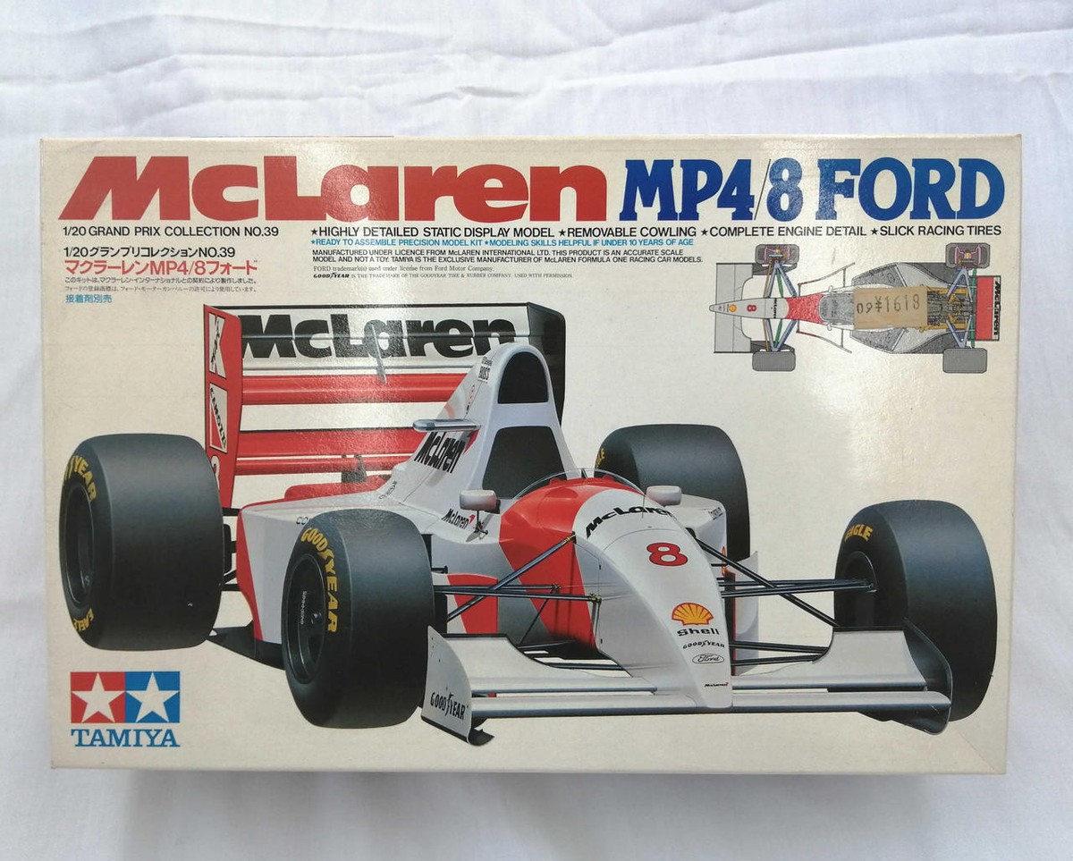 自動車 TAMIYA McLaren MP4/8 FORD 1/20 Tamiya Mclaren MP4/8 Ford 1/20 Scale | eBay