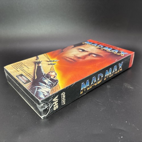 Mad Max VHS Mel Gibson 1979 Factory Sealed 1990 release - Picture 3 of 5