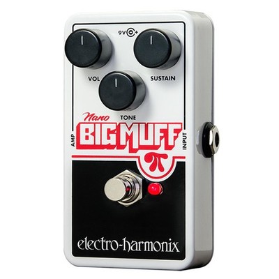 Electro-Harmonix Nano Big Muff Pi Distortion/Sustainer Pedal EHX Effects FX