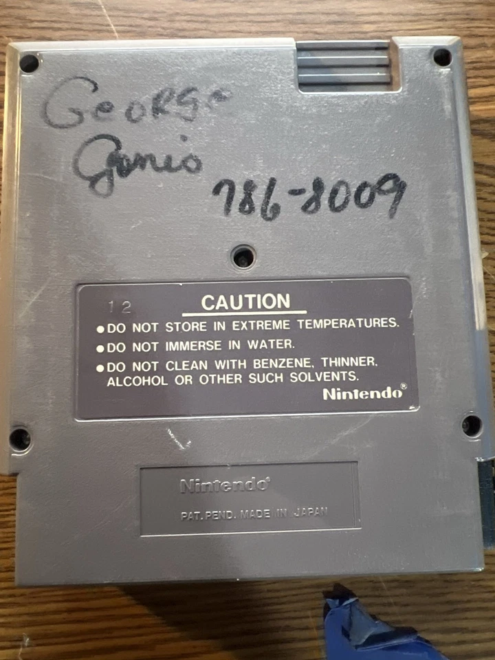 Ice Climber (Nintendo NES, 1985) 5 Screw Cartridge Only UNTESTED - Image 2 of 4