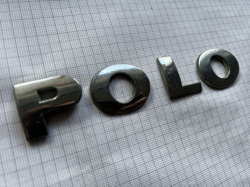 VW POLO 9N 9N3 Fox Emblem hinten Heckklappe links rechts 1,2 Schriftzug Logo