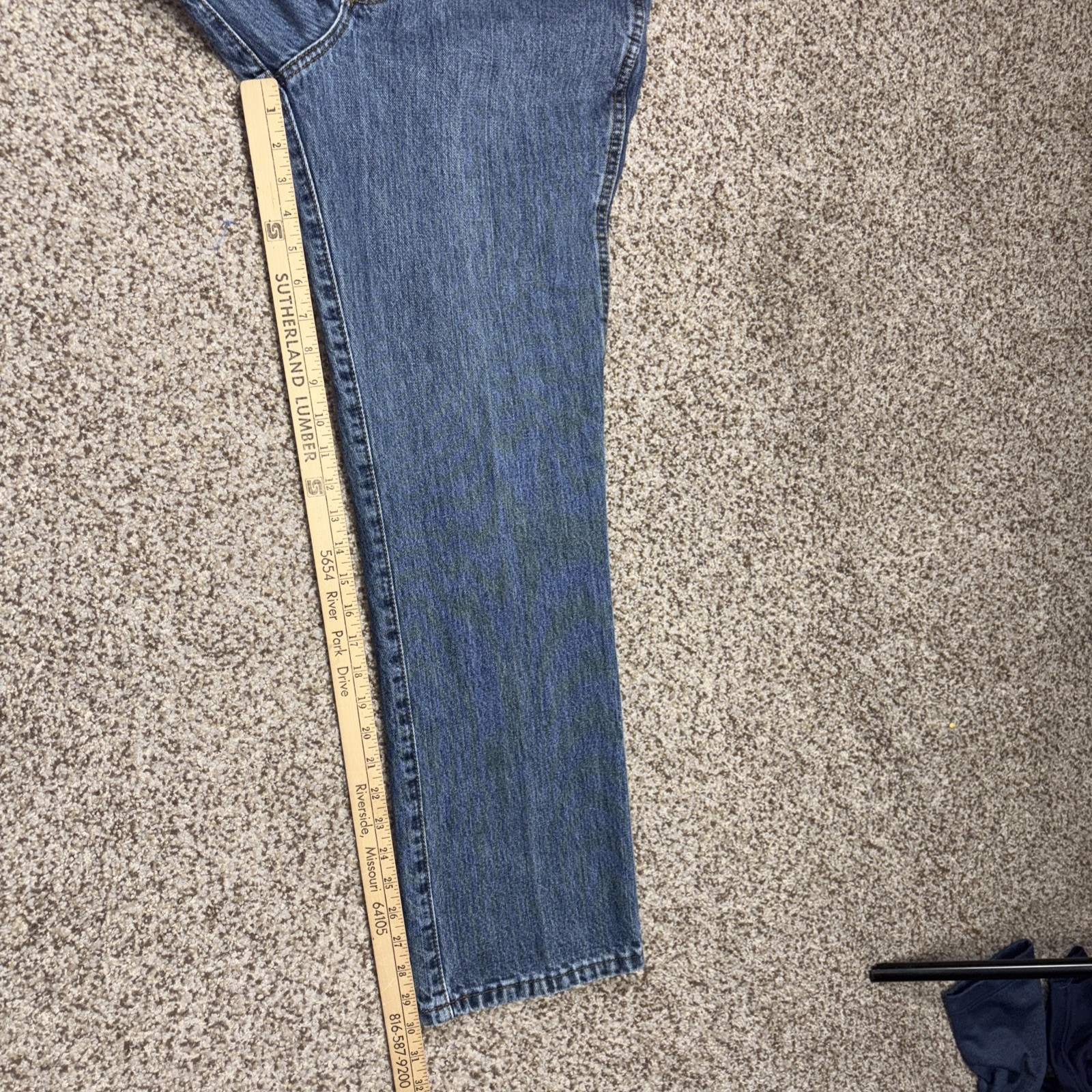 Cinch Bronze Label Denim Western Jeans Mens Size 34x30 Fits 32 X 30 - View 8