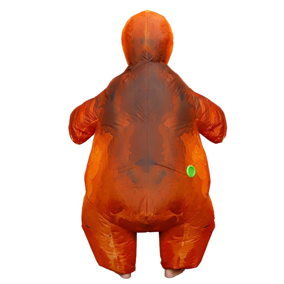 Disfraz Inflable Pavo Cuerpo Completo Navidad Acción de Gracias Cosplay Fiesta Traje Foto 3 de 4