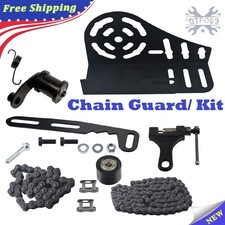 Chain Guard Clutch Cover / 420 Chain Kit For Predator 212cc 196cc 6.5hp Engine