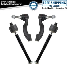 Inner and Outer Tie Rod Set For 2013-2019 Cadillac ATS