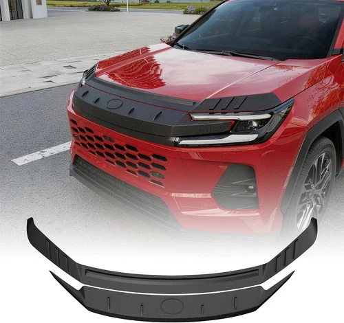 For 2026 Toyota RAV4 2PCS Hood Protector Upgraded TPE Shield Hood Deflector - product listing photo