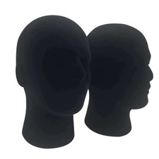 1PC Male Foam Mannequin Head Model Hat CAP Wig Glasses Display Stand Rack Stable