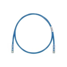 Panduit UTP28X3BU Cat6a 28awg UTP Patch Cable/Cord, 3 Ft Blue 10 PACK