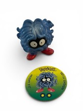 Vintage TOMY Pokémon Tangela #114 PVC Figure w Original Collector Coin Disc 1999