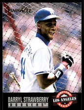 Darryl Strawberry 1993 Pinnacle #309 Dodgers MLB READ FREE SHIPPING AutographDen