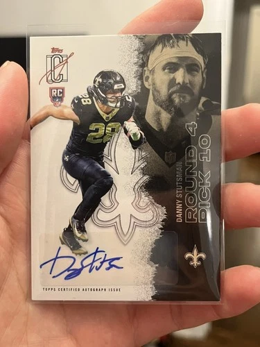 2025 Topps Danny Stutsman Shop for 2025 Topps Signature Class Football Rookie autographs on eBay (Raw)