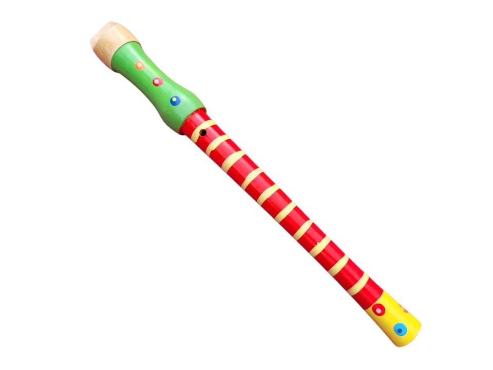 Unbranded Colorful Wood Wooden Soprano Recorder Ready to Play Student Model - Image 2 of 4