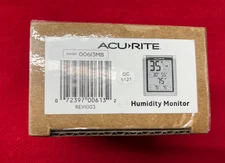 NEW Acu-Rite Humidity Monitor Model 00613MB