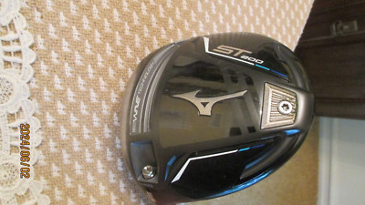 Used LH Mens Mizuno ST200 9.5* Driver Fujikura Atmos 5R Graph. Reg. W/Cover