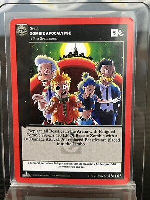 MetaZoo Nightfall 1st Edition Spell Zombie Apocalypse 48/163 | eBay