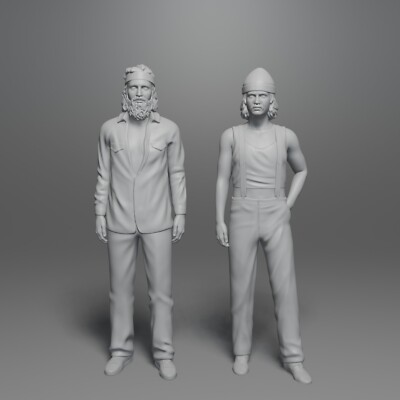 Cheech and Chong 2 Figure Set 3D Printed 1:64 1:35 1:24 1:18 | eBay