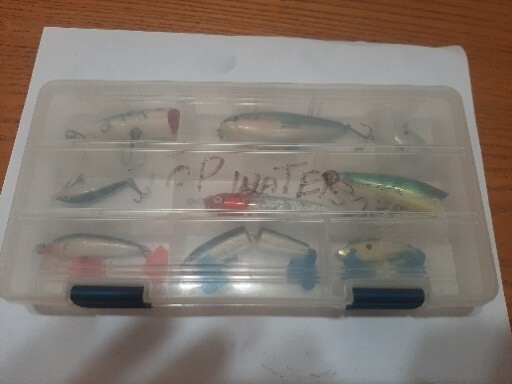 VTG 9 TOPWATER LURES PRO POP R HEDDON EXCALIBUR With CASE - Image 7