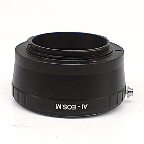 Nikon F Mount AI Lens to Canon EOS M EF-M Mount Mirrorless Camera Adapter Ring - Picture 2 of 5