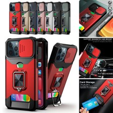 Wallet Case Phone Cover with Stand Shockproof For iPhone 13 12 11 Pro Max XS