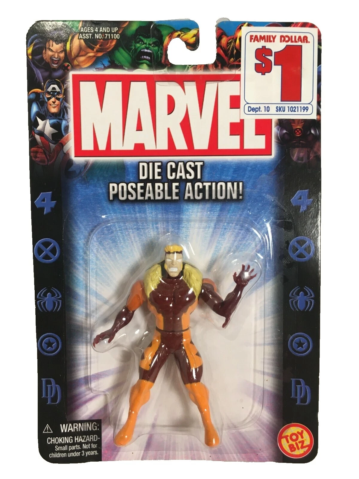 ToyBiz Gambit Plastic Action Figures & Accessories