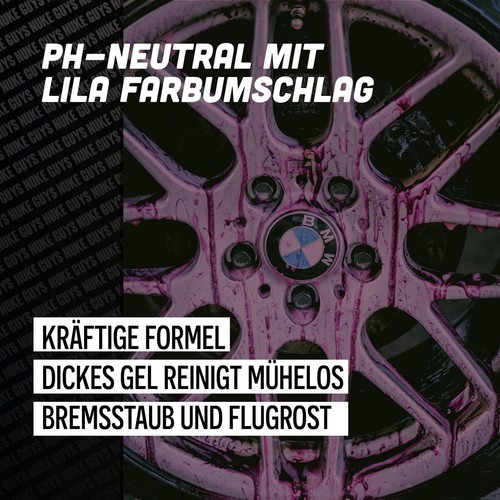 Auto Felgen Reinigungsset Nuke Guys 1L mit Mikrofaser Felgenbürste Felgenpinsel - Bild 4 von 7