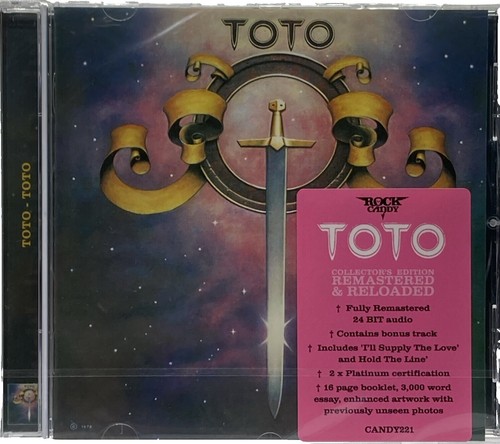 Toto ~ Toto (1978) CD 2014 Rock Candy Records UK •• NEW