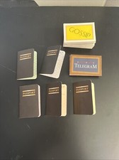 Titanic Board Game 1998 Passport Cards And Gossip Cards