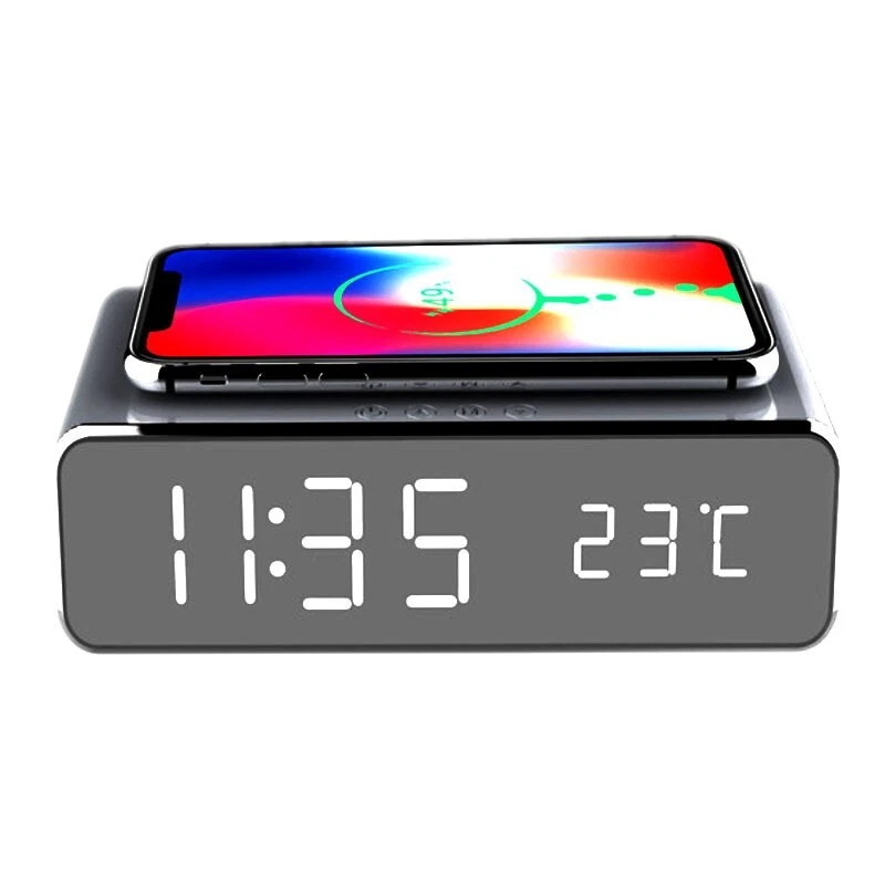 Estación de carga de despertador inalámbrico Foto 2 de 4