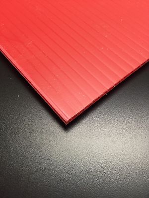 Coroplast 4mm 24'' x 24'' (4 Pack) Red Corrugated Plastic Sheets Sign
