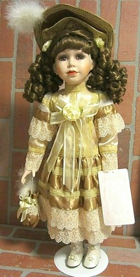 handcrafted porcelain doll