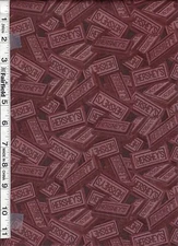Chocolate Hershey Candybars by Riley Blake Design bty