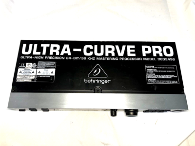 BEHRINGER DEQ2496 Ultra-Curve Pro Digital Processors BEHRINGER DEQ2496 Ultra-Curve Pro Digital Processors