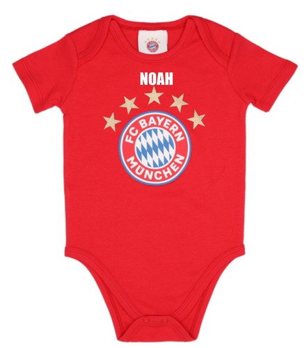 Baby Body FC Bayern München - Personalisiert mit Name - Bild 1 von 5