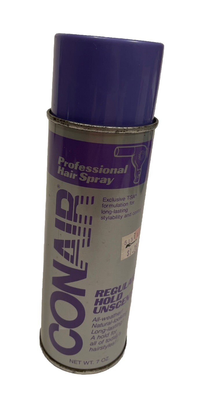Vintage Conair Professional Hairspray 80s Unscented New Jersey Girl | eBay