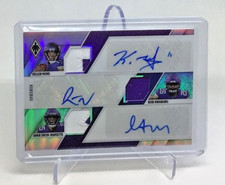 2021 Phoenix KELLEN MOND/KENE NWANGWU/SMITH-MARSETTE TRIPLE AUTO RC #/25 VIKINGS