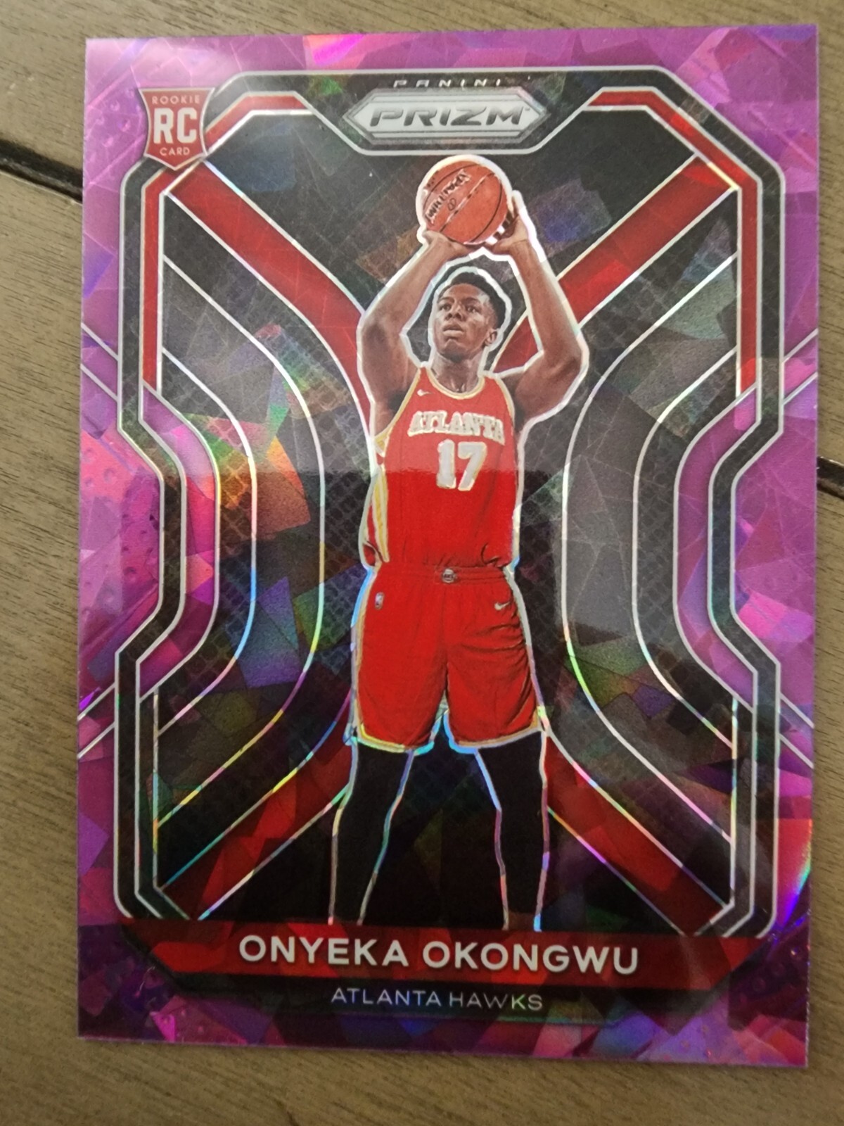 Onyeka Okongwu 2020-21 Prizm Rookie RC #260 Purple Ice Prizm /175