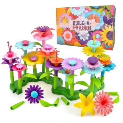 DIY Blumen Garten Bau Spielzeug 52 Teile für Kinder