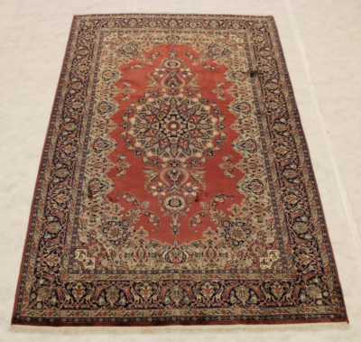 6'1'' x 9'0'' ft. Authentic Vegetable Dye Wool Hand Knotted Traditional Area Rug