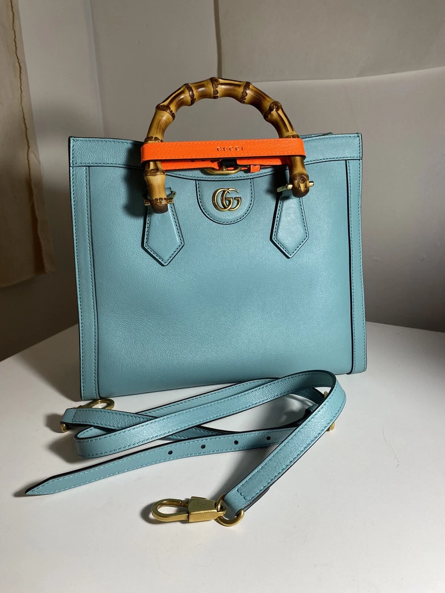 gucci teal handbag