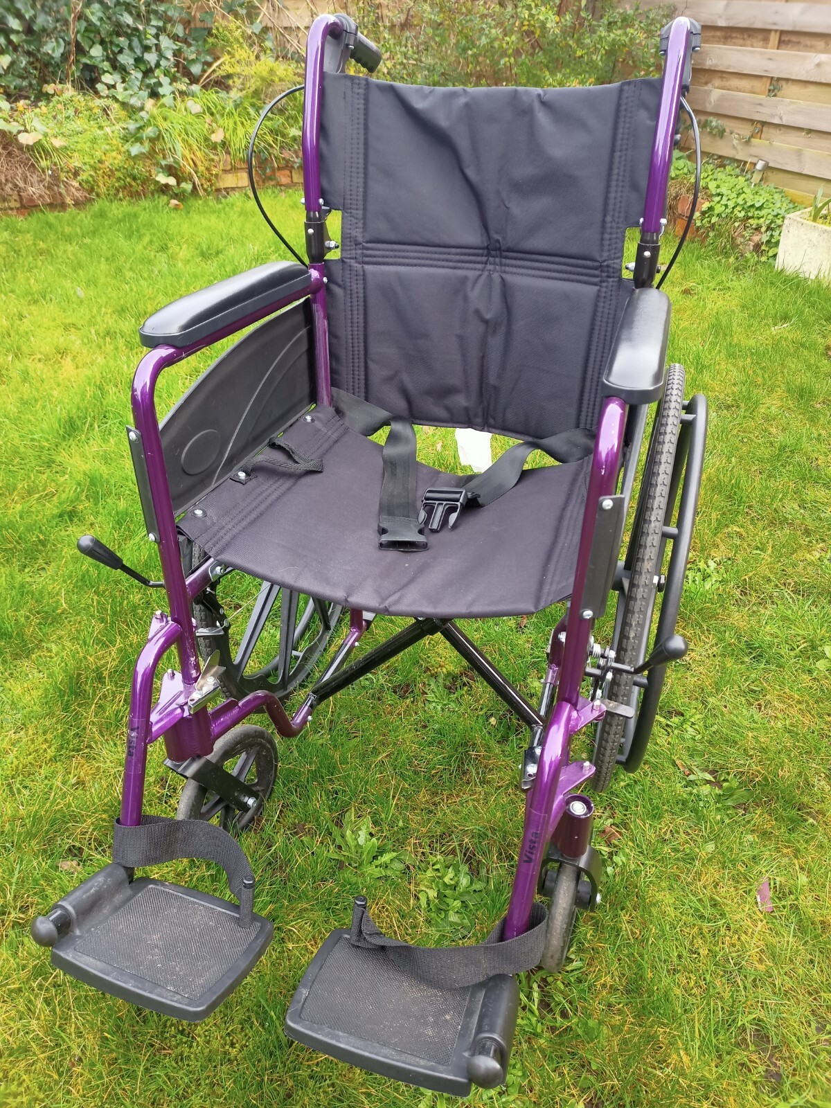 CareCo Vista 8 folding self propelled wheelchair eBay