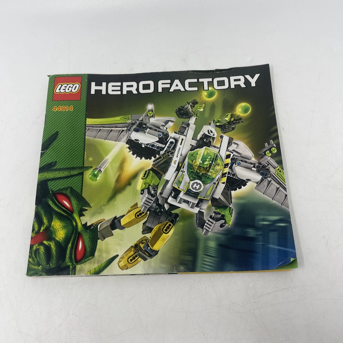 LEGO Instruction Manual ONLY - Hero Factory 44014 JET ROCKA | eBay