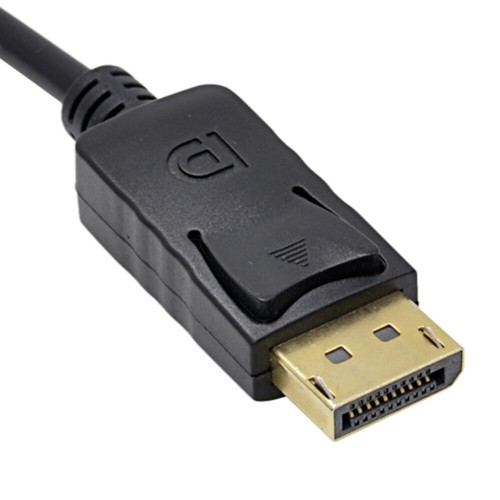 DP to HDMI display port 4k adapter female male Compatible for Lenovo Dell HP AMD - Picture 3 of 4