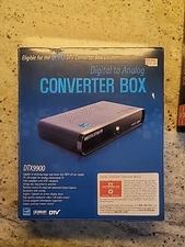 INSIGNIA NS-DXA1 HD DTV DIGITAL-TO-ANALOG TV TUNER CONVERTER BOX Open Box