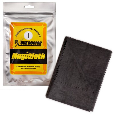Cue Doctor Billiard Pool Cue MagiCloth Polishes Cleans Protects