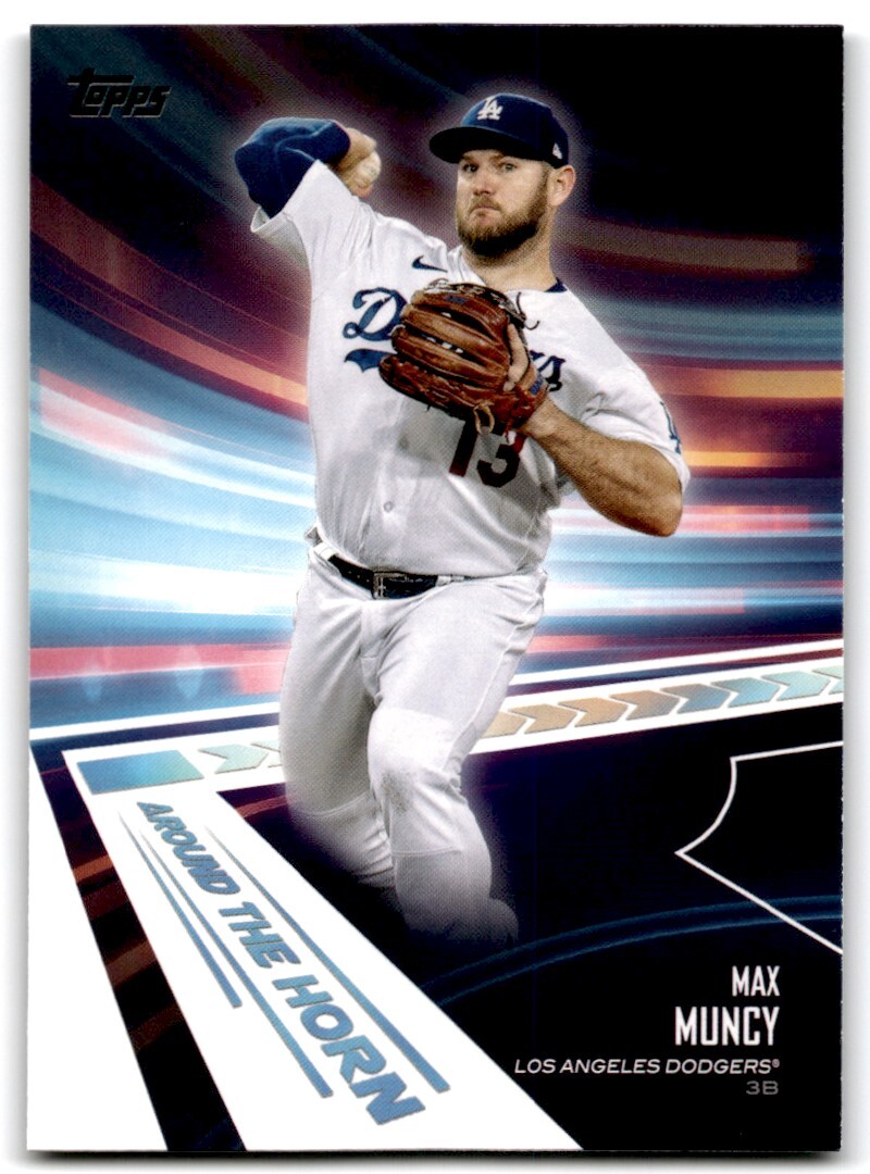 2024 Topps Around the Horn Max Muncy Los Angeles Dodgers