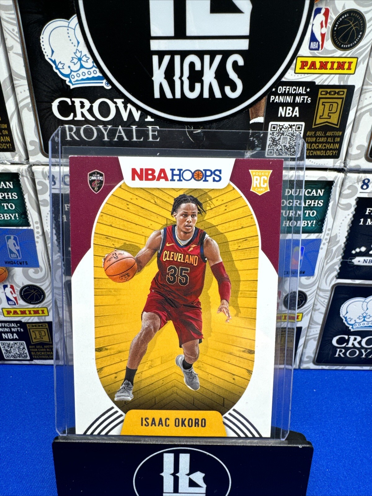 2020-21 Panini NBA Hoops - #244 Isaac Okoro (RC)