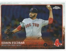 Edwin Escobar Arizona Diamondbacks 2015 Topps Chrome Rookie Card
