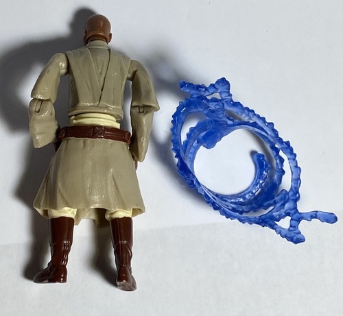 2004 Star Wars Mace Windu Action Figure - Used 3 3/4" Tall - Moving Arms - Picture 2 of 2