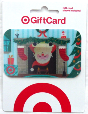 Target Gift Card - Santa - Lenticular - Christmas 2022