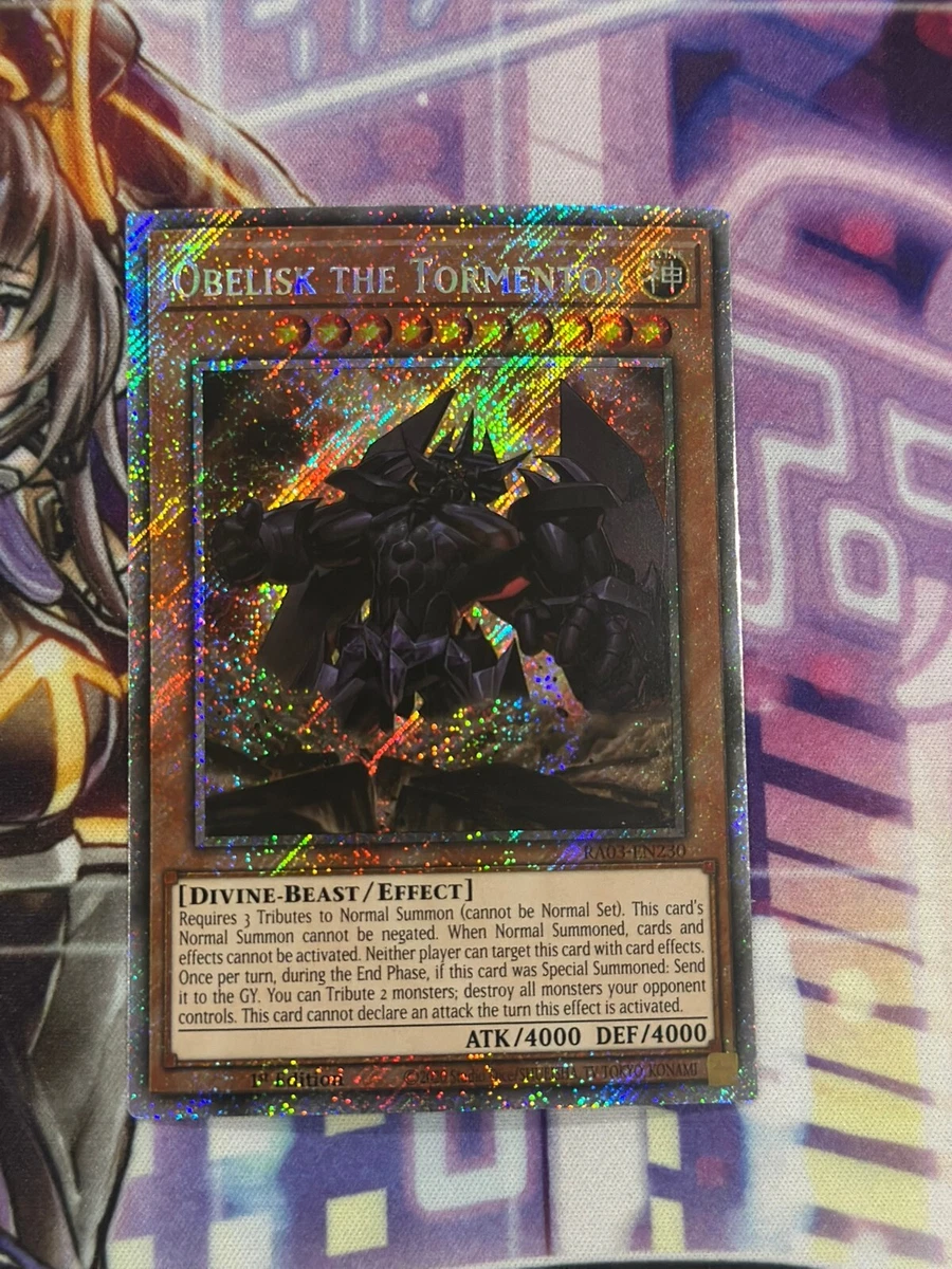 Obelisk The Tormentor Rare Yu-Gi-Oh! TCG Collectible Individual